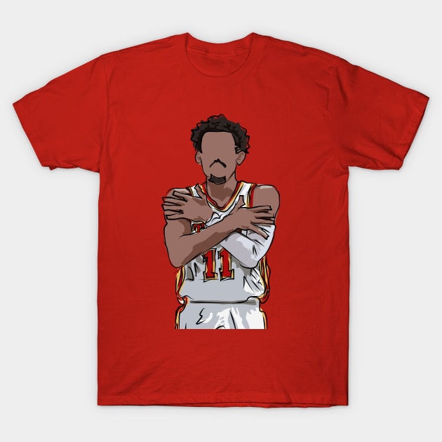 Trae Young Sketch T-Shirt by rattraptees